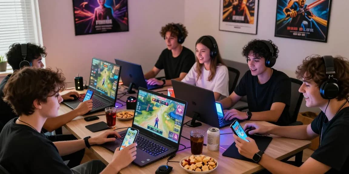 Friends enjoying B52 CLUB gaming experience together, showcasing excitement and camaraderie at https://b52club.radio.fm/.