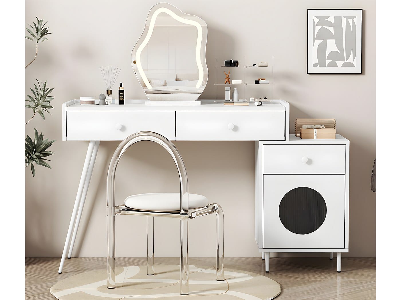 Der sonni spiegelschrank mit beleuchtung – funktionale Eleganz für jeden Badstil