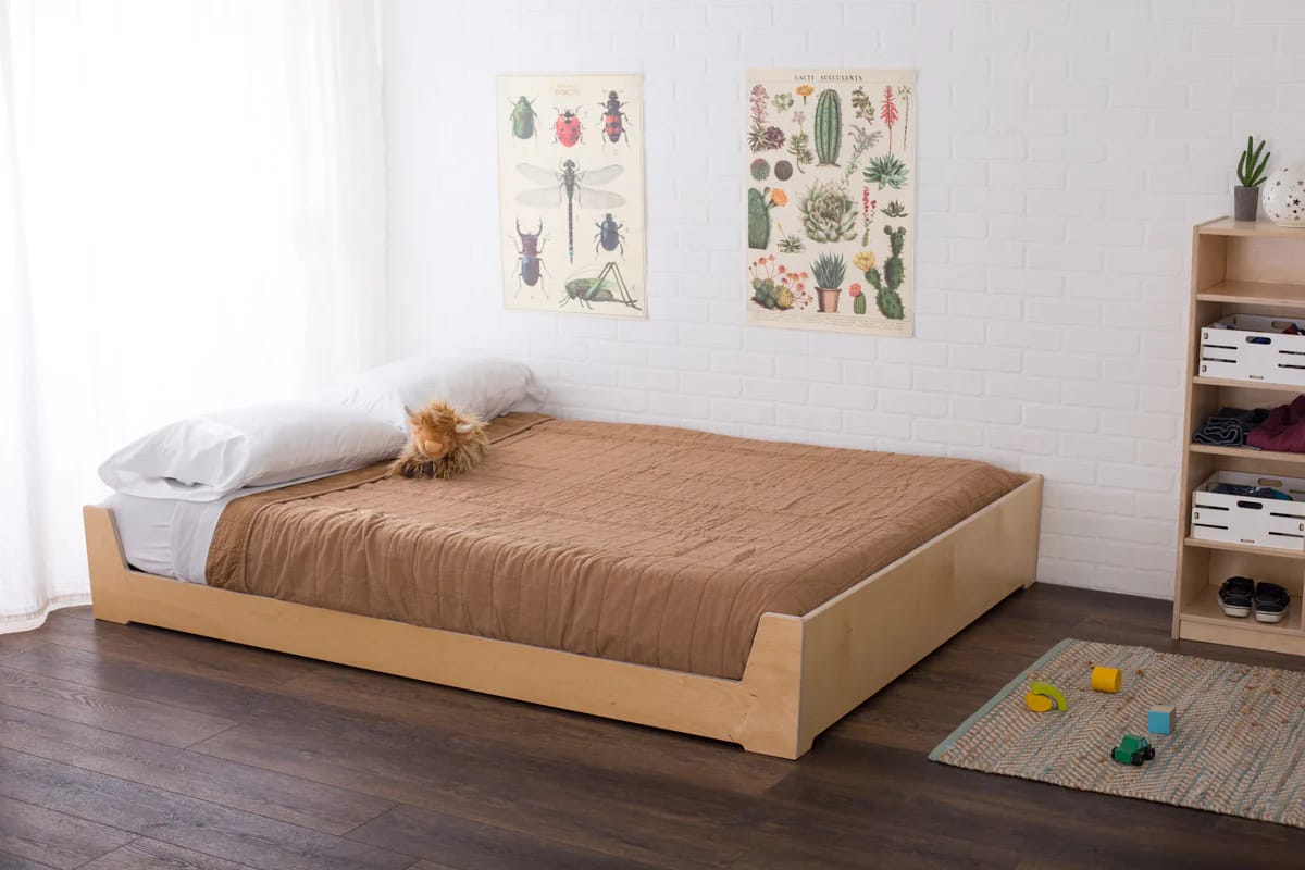 Komfort pur im TiCAA Bodenbett 140x200