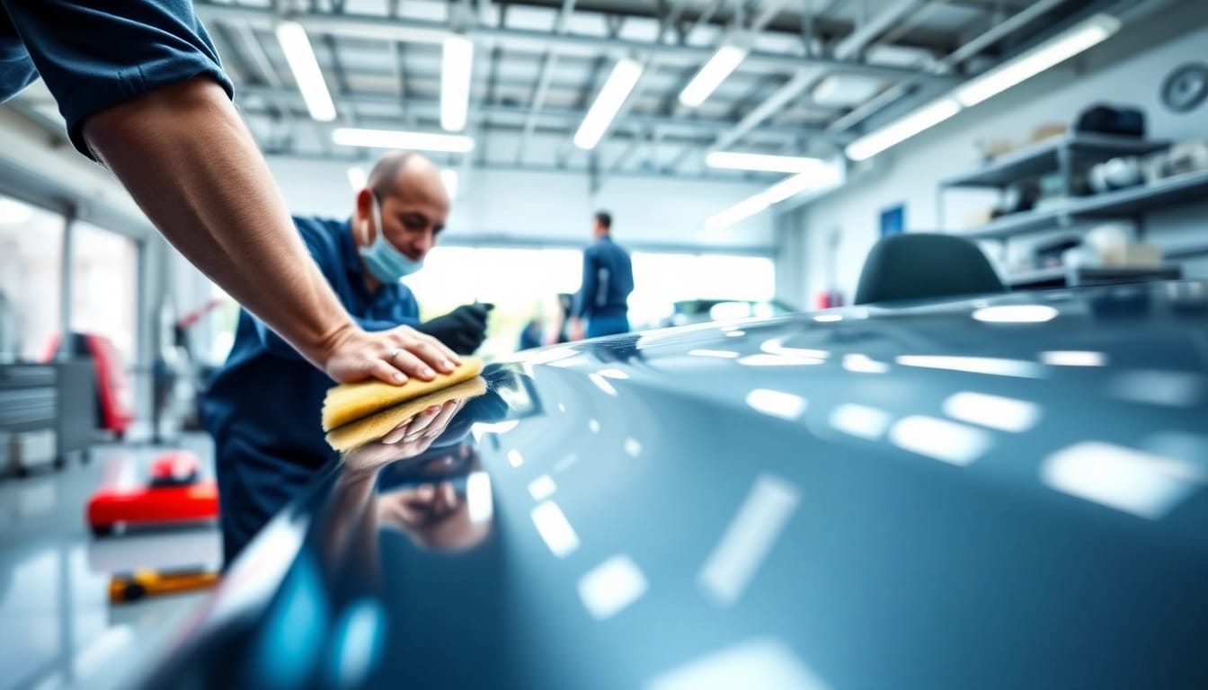 Optimale Aufbereitung für Leasingrückläufer (inkl. Smart Repair) durch professionelle Fahrzeugpflege in einer Werkstatt