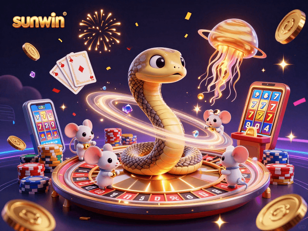 Place bets and experience thrilling action in the sunwin cosmic casino scene.