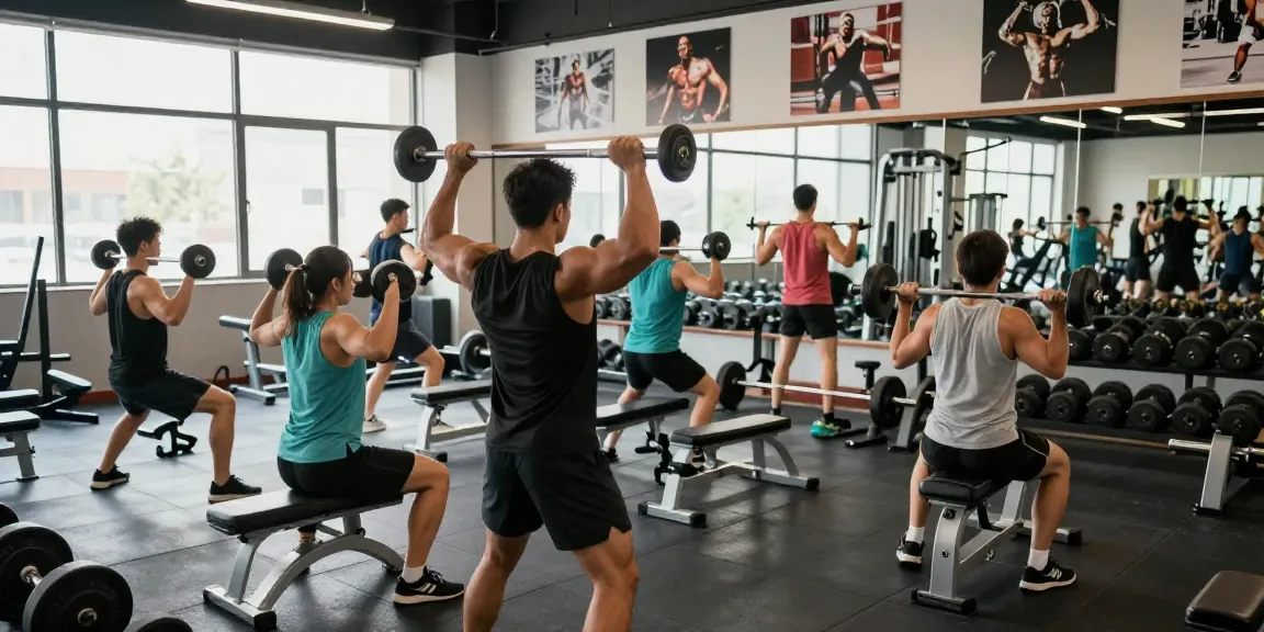 Anabolika kaufen: Starke Athleten trainieren intensiv im Fitnessstudio, um ihre körperlichen Ziele zu erreichen.